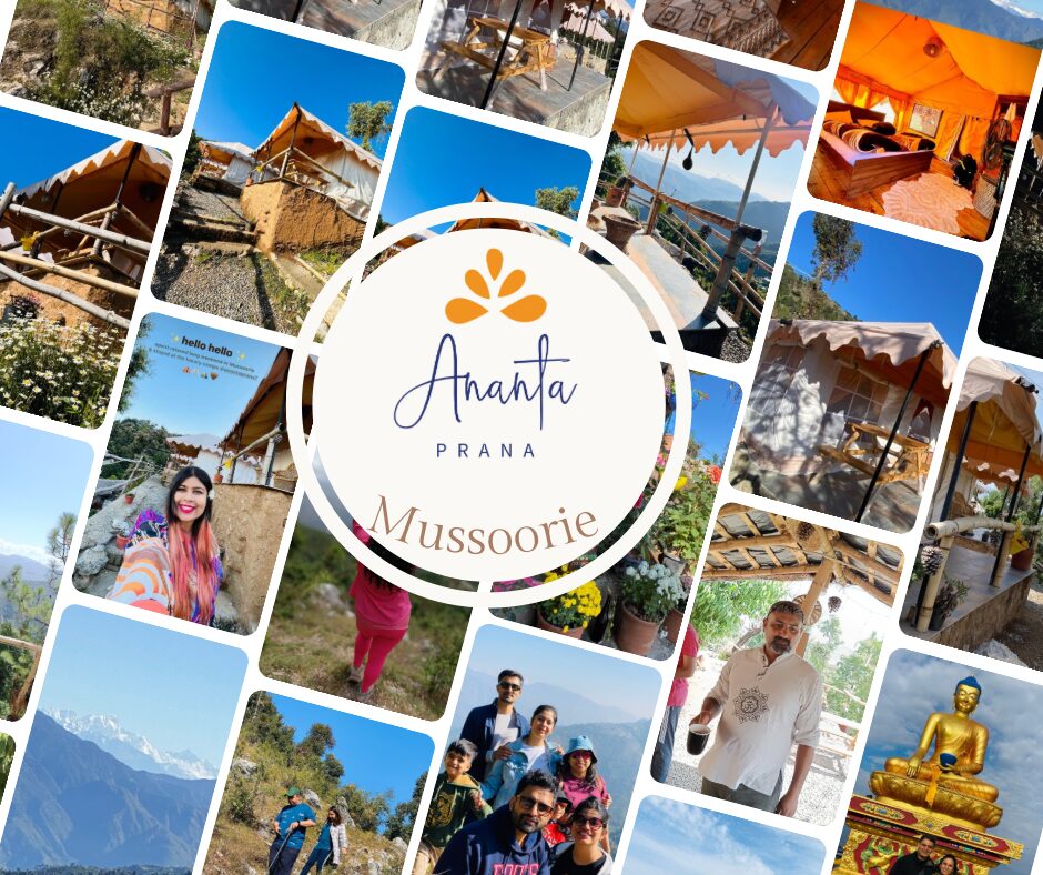 Discover Ananta Prana, the most luxurious glamping resort nestled in the serene Himalayan foothills. Just 3 km from Mussoorie Mall Road and close to Dehradun, our eco-luxury retreat offers breathtaking mountain views, Swiss tents, organic dining, and unforgettable adventure activities. Perfect for couples, families, solo travelers, and pet owners, Ananta Prana blends five-star comfort with raw nature. Enjoy bonfire nights, guided treks, sunrise views of Kedarnath & Gangotri peaks, and more. Whether it’s a romantic escape, family vacation, or a peaceful digital detox, Ananta Prana is your ideal mountain getaway. Why Choose Us? • Luxury Glamping & Camping in Mussoorie • Couple-Friendly & Pet-Friendly Stays • Farm-to-Table Dining • Adventure Activities: Trekking. • Near Kempty Falls, Lal Tibba, Camel’s Back Road • Best Price Guarantee on Direct Bookings Book now and experience the best view resort in Mussoorie & Dehradun.