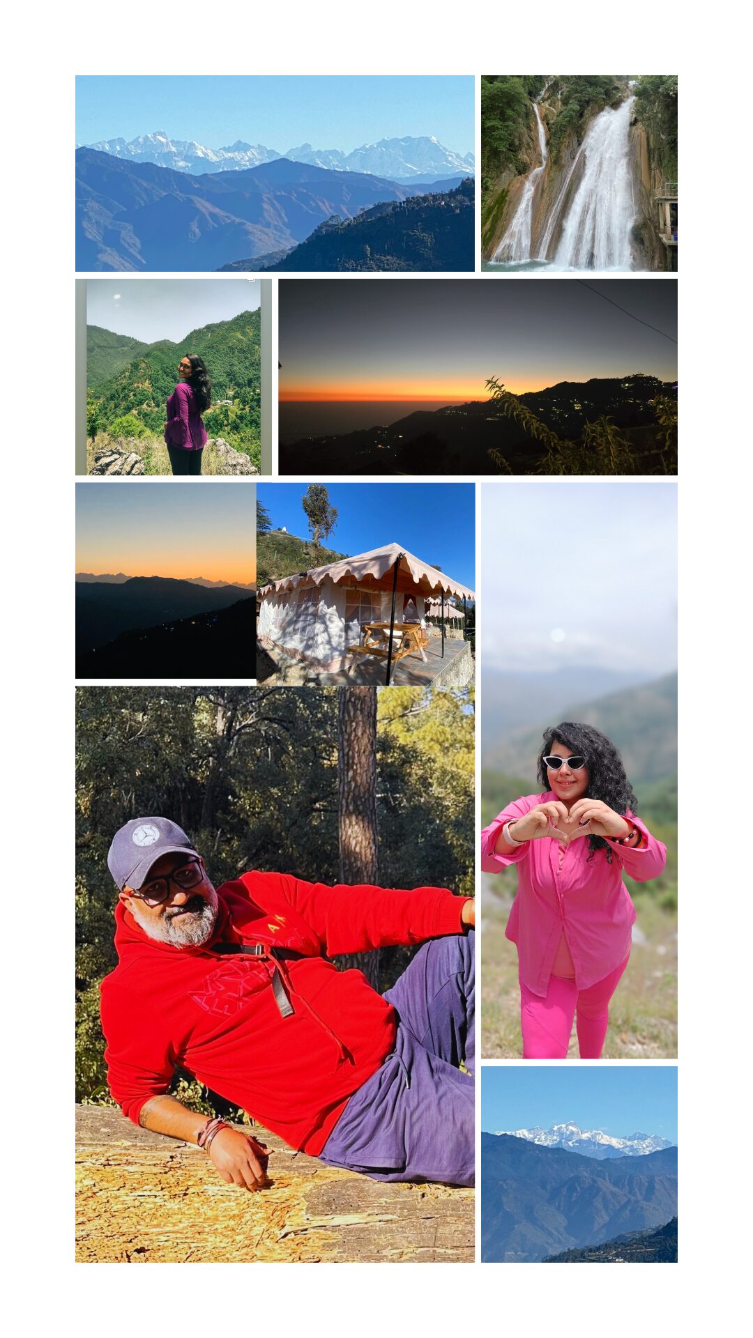 Discover Ananta Prana, the most luxurious glamping resort nestled in the serene Himalayan foothills. Just 3 km from Mussoorie Mall Road and close to Dehradun, our eco-luxury retreat offers breathtaking mountain views, Swiss tents, organic dining, and unforgettable adventure activities. Perfect for couples, families, solo travelers, and pet owners, Ananta Prana blends five-star comfort with raw nature. Enjoy bonfire nights, guided treks, sunrise views of Kedarnath & Gangotri peaks, and more. Whether it’s a romantic escape, family vacation, or a peaceful digital detox, Ananta Prana is your ideal mountain getaway. Why Choose Us? • Luxury Glamping & Camping in Mussoorie • Couple-Friendly & Pet-Friendly Stays • Farm-to-Table Dining • Adventure Activities: Trekking. • Near Kempty Falls, Lal Tibba, Camel’s Back Road • Best Price Guarantee on Direct Bookings Book now and experience the best view resort in Mussoorie & Dehradun.