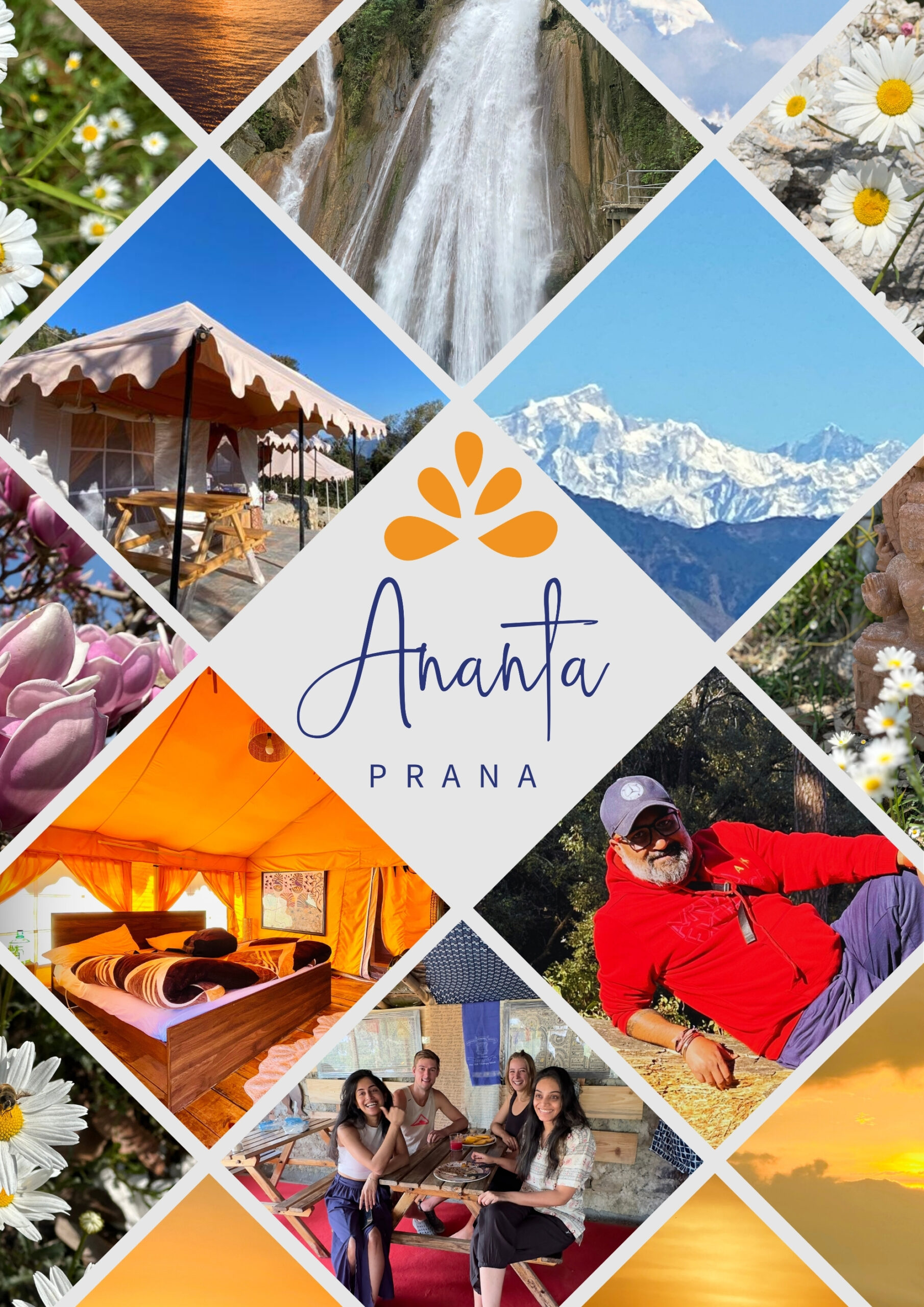Discover Ananta Prana, the most luxurious glamping resort nestled in the serene Himalayan foothills. Just 3 km from Mussoorie Mall Road and close to Dehradun, our eco-luxury retreat offers breathtaking mountain views, Swiss tents, organic dining, and unforgettable adventure activities. Perfect for couples, families, solo travelers, and pet owners, Ananta Prana blends five-star comfort with raw nature. Enjoy bonfire nights, guided treks, sunrise views of Kedarnath & Gangotri peaks, and more. Whether it’s a romantic escape, family vacation, or a peaceful digital detox, Ananta Prana is your ideal mountain getaway. Why Choose Us? • Luxury Glamping & Camping in Mussoorie • Couple-Friendly & Pet-Friendly Stays • Farm-to-Table Dining • Adventure Activities: Trekking. • Near Kempty Falls, Lal Tibba, Camel’s Back Road • Best Price Guarantee on Direct Bookings Book now and experience the best view resort in Mussoorie & Dehradun.
